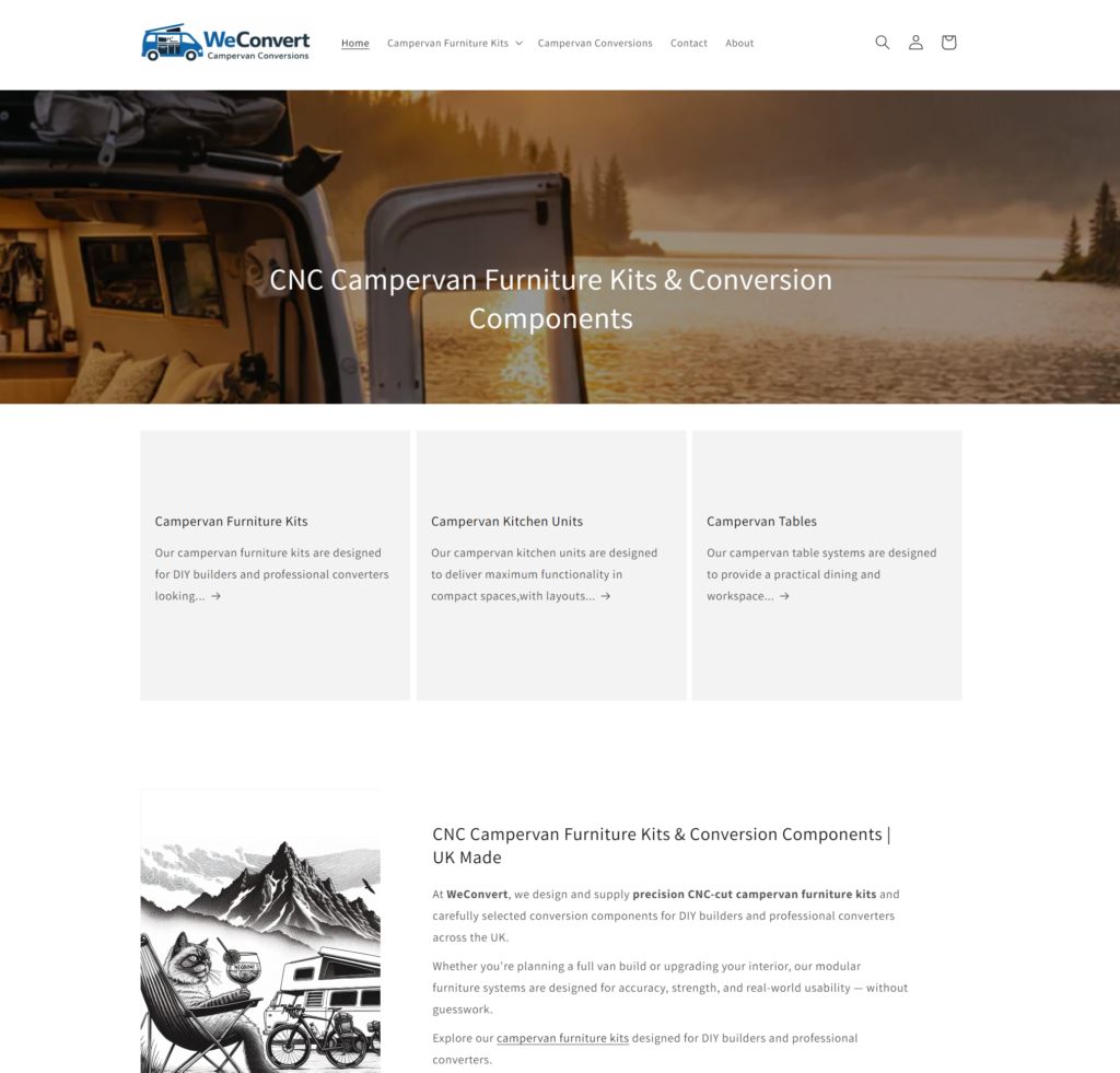 We Convert website screenshot