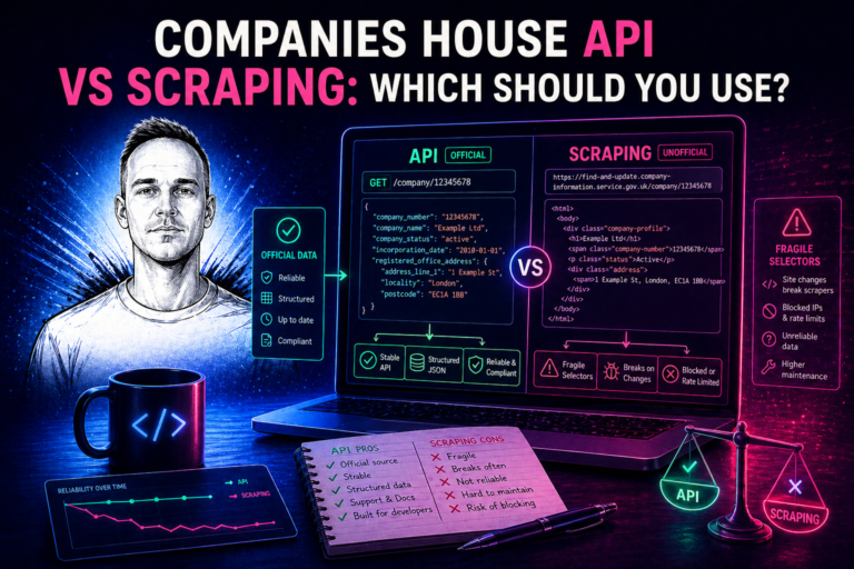 Companies House API vs Scraping: Which Should You Use?