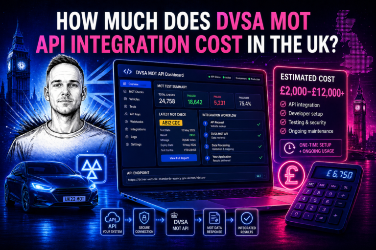 How Much Does DVSA MOT API Integration Cost in the UK?