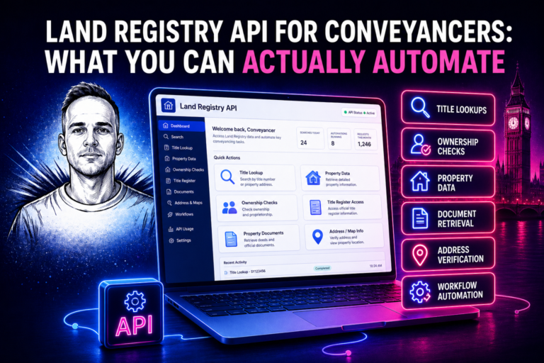 Land Registry API for Conveyancers: What You Can Actually Automate