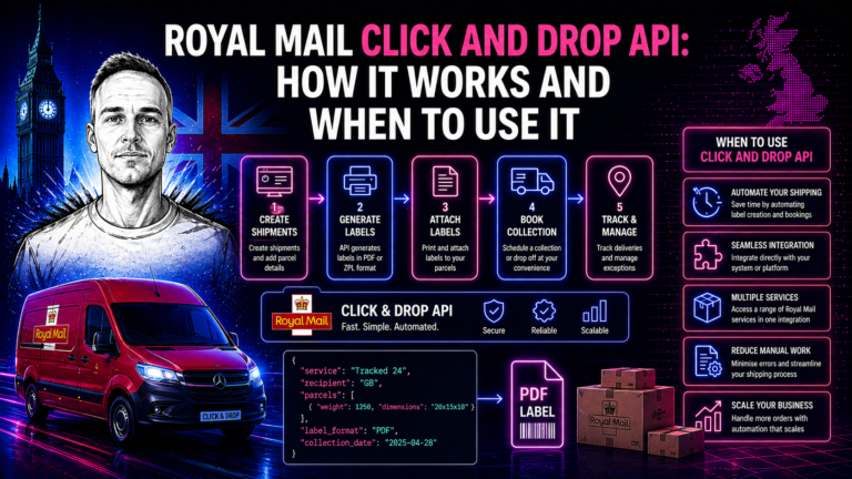 Royal Mail Click and Drop API: How It Works and When to Use It