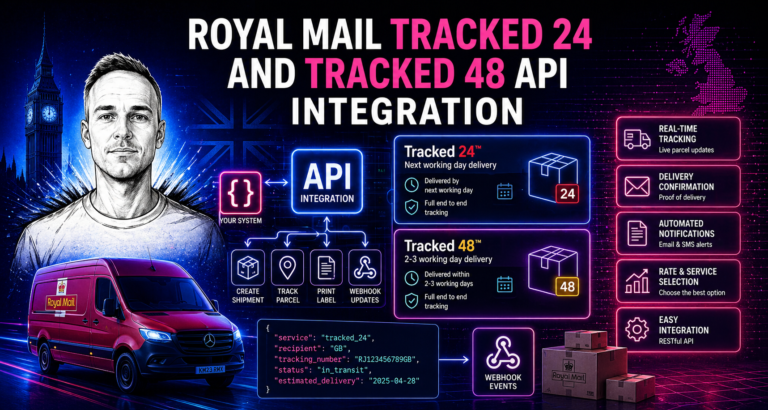 Royal Mail Tracked 24 and Tracked 48 API Integration