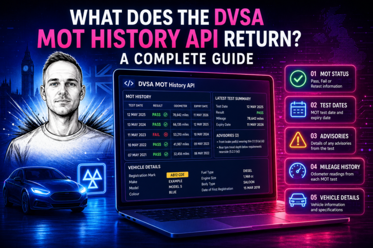What Does the DVSA MOT History API Return? A Complete Guide