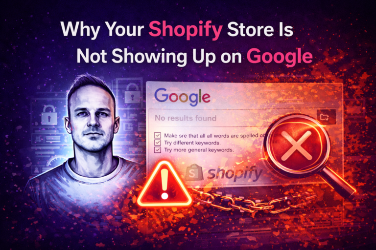 Why Your Shopify Store Is Not Showing Up on Google