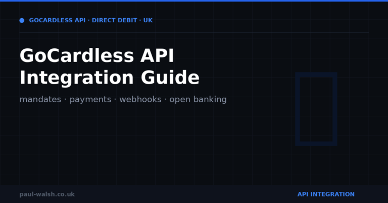 GoCardless API Integration: A Complete Guide for UK Businesses