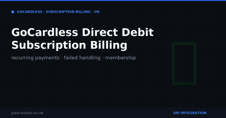GoCardless Direct Debit for Subscription Billing: How It Works