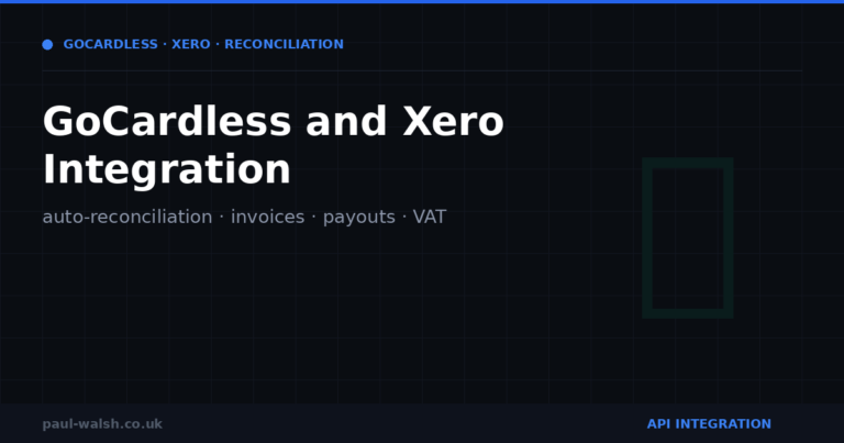 GoCardless and Xero Integration: Automating Direct Debit Reconciliation