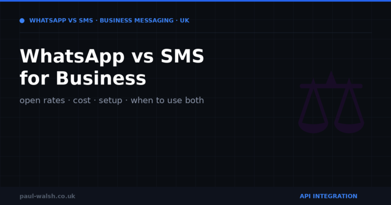 WhatsApp vs SMS for Business Messaging: Which Should You Use?