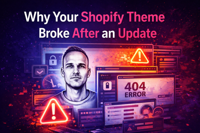 Why Your Shopify Theme Broke After an Update