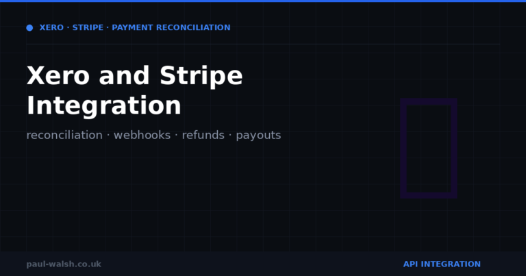 Xero and Stripe Integration: Automating Payment Reconciliation