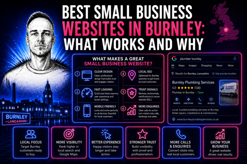 Best Small Business Websites in Burnley: What Works and Why