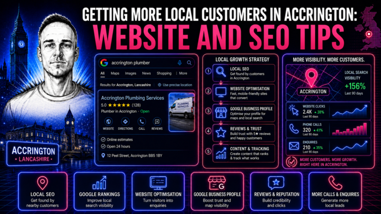 Getting More Local Customers in Accrington: Website and SEO Tips
