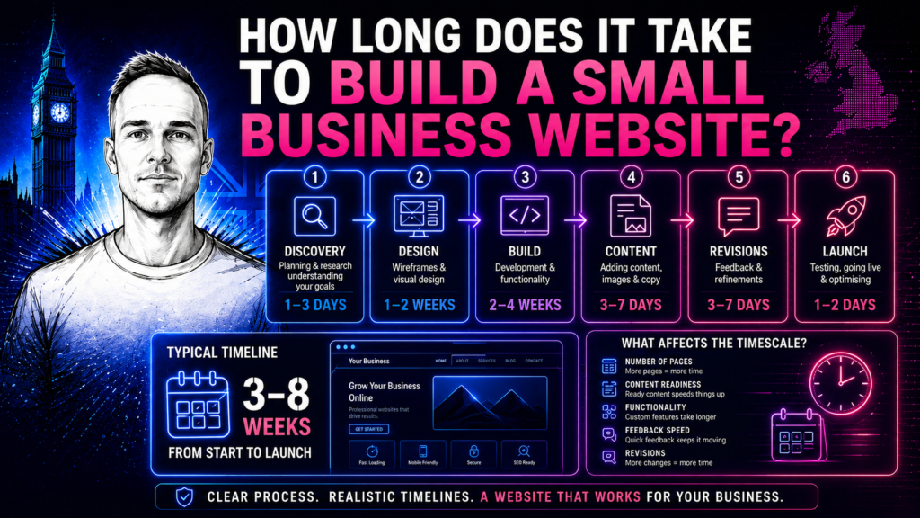 How Long Does It Take to Build a Small Business Website