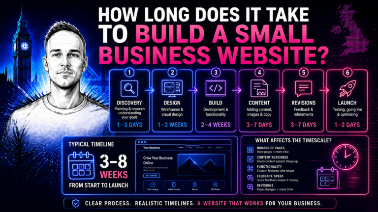 How Long Does It Take to Build a Small Business Website?