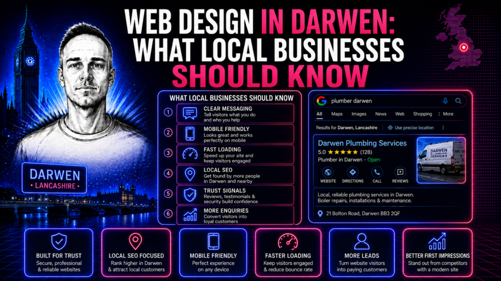 Web Design in Darwen: What Local Businesses Should Know